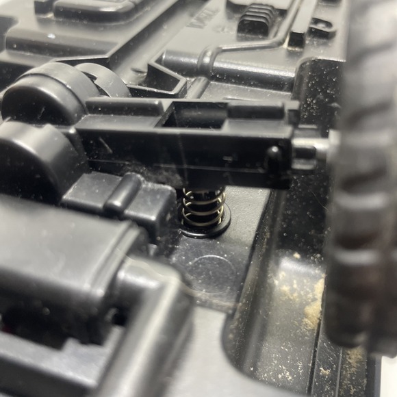 Bruder Red Jeep Wrangler Rubicon 2014 *MISSING DOORS*seats Top Tailgate - Picture 12 of 16